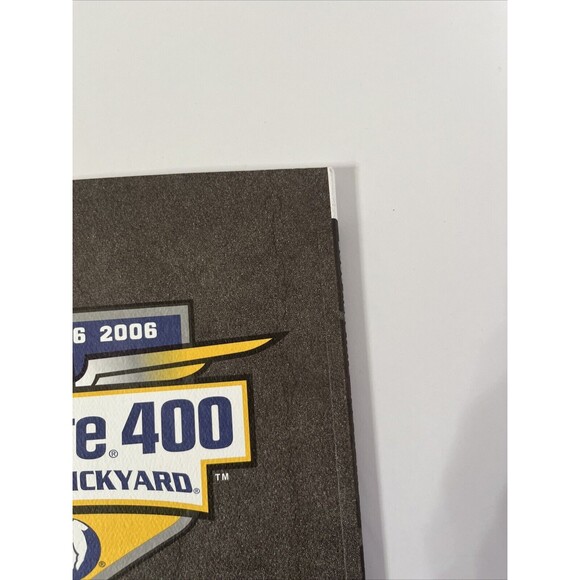 August 6 2006 Allstate Brickyard 400 Official Program Indianapolis Speedway - Picture 14 of 16